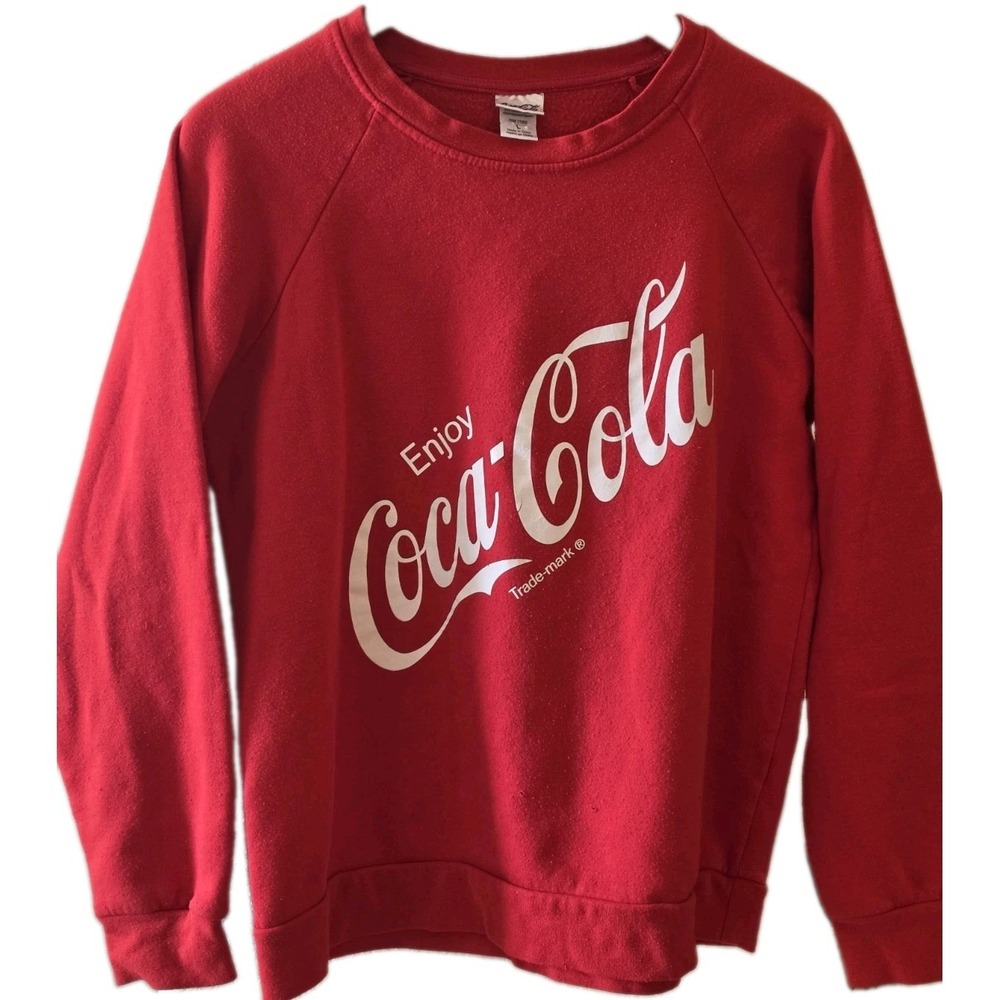 Vintage 90s Coca-Cola Enjoy Coke Crewneck Promo Sweatshirt USA Made XL